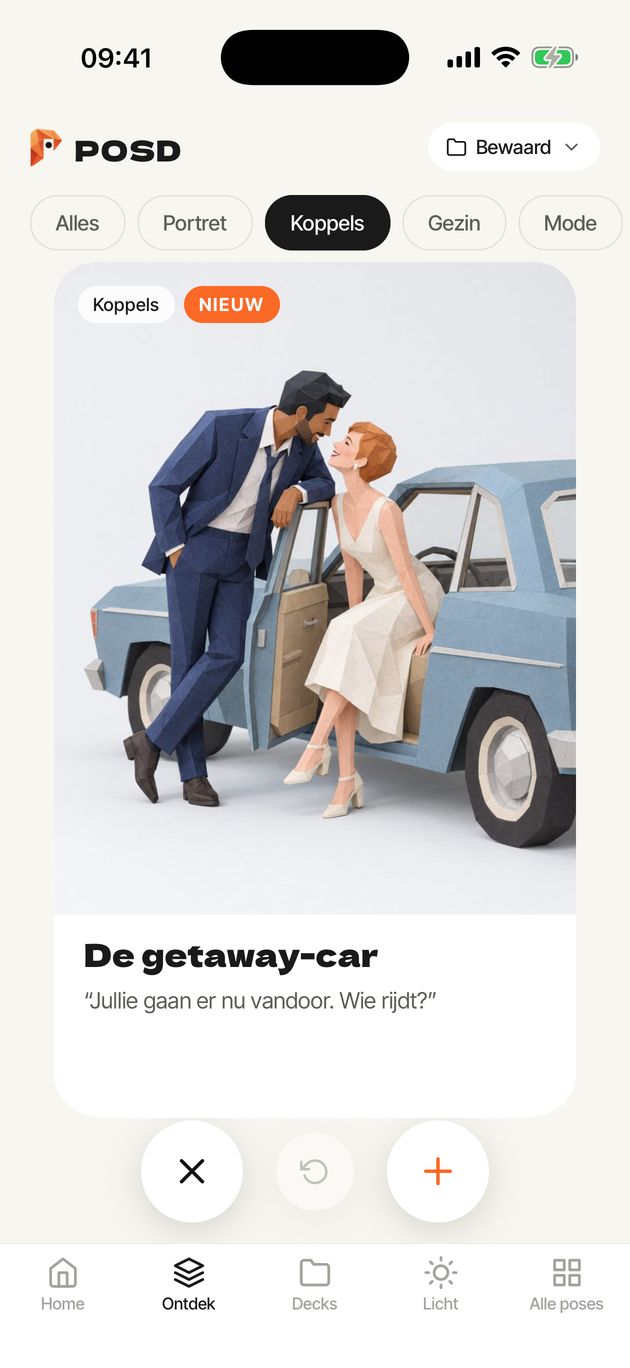 Poses swipen in POSD